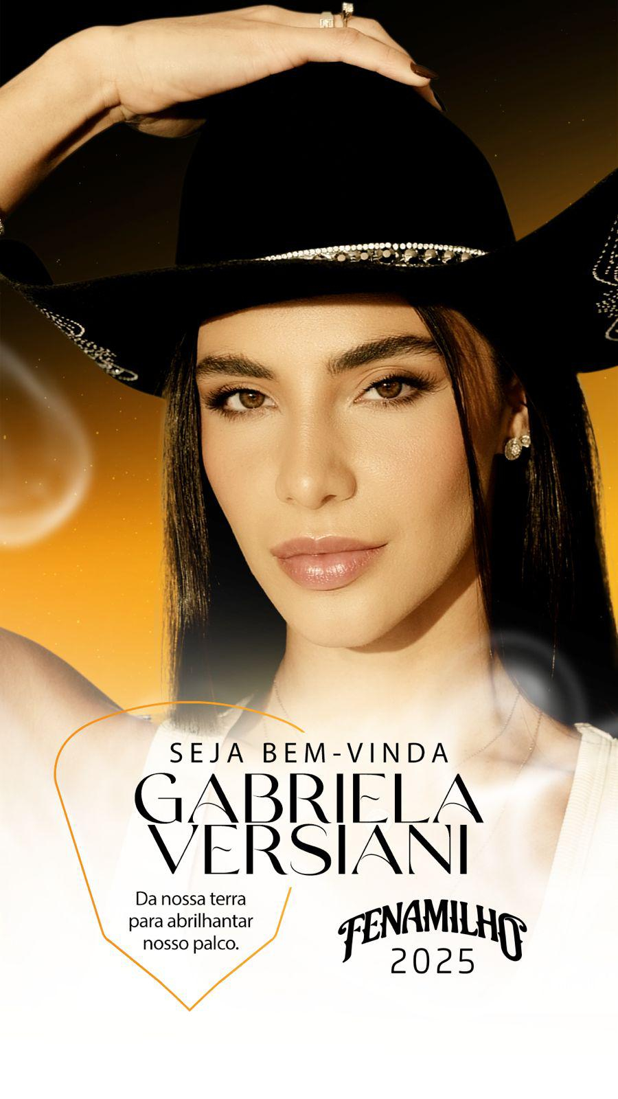 Gabriela Versiani é anunciada como nova comunicadora oficial da Fenamilho 2025